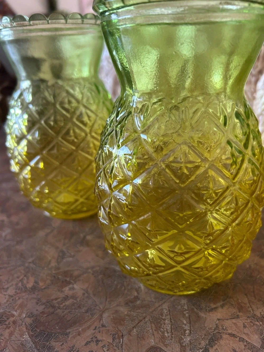 Bar Conic Pineapple Glass Cocktail Set